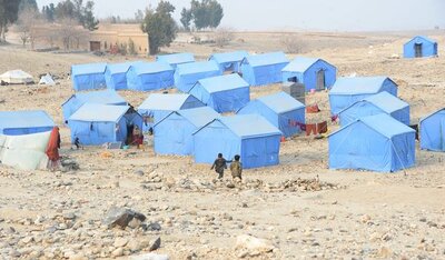 Beshud Camp in the north-west of Nangarhar Province. © ADPRO