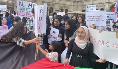 Frauenproteste in Wien © Ali Ahmad