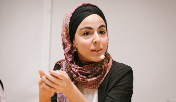 Elif Adam auf der Veranstaltung Unerhört?! Islamischer Feminismus