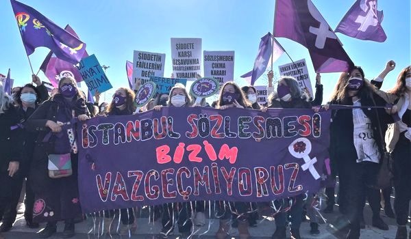 “The Istanbul Convention is ours, we are not giving it up” © Güliz Sağlam