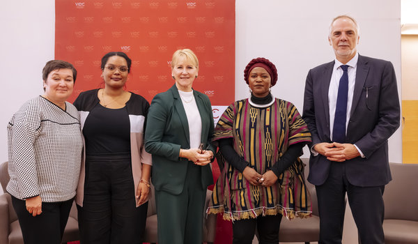 M. Seewald, M. Mukalazi, M. Wallström. R. Kagumire, A. Kmentt © Karo Pernegger